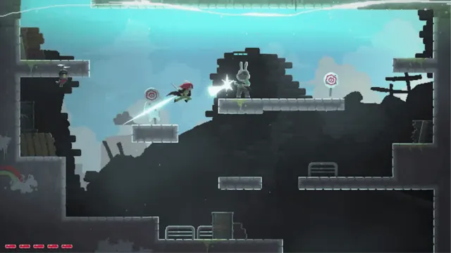 Blade Jumper ROM NSP/ XCI Nintendo Switch gameplay screenshot 3