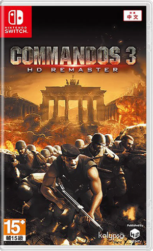 Download Commandos 3 – HD Remaster Switch ROM NSP/ XCI Nintendo Switch ROM cover