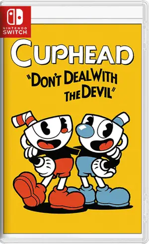 Cuphead NSP ROM v1.3.7 + DLC The Delicious Last Course Nintendo Switch ROM cover
