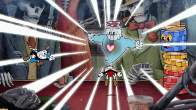 Cuphead NSP ROM v1.3.7 + DLC The Delicious Last Course Nintendo Switch gameplay screenshot 4