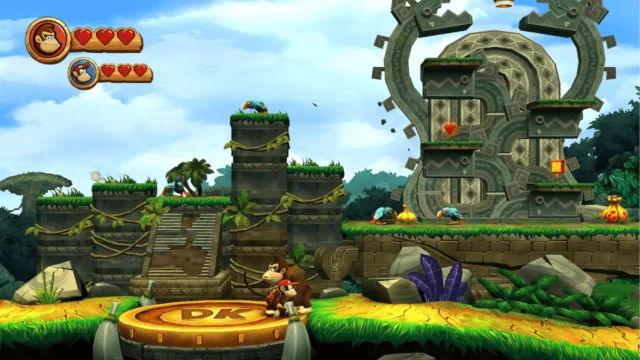Donkey Kong Country Returns v1.1.0 (NSP/XCI) Nintendo Switch gameplay screenshot 4