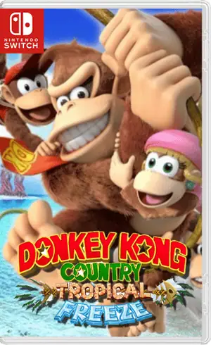 Donkey Kong Country: Tropical Freeze ROM v1.0.2 Nintendo Switch ROM cover