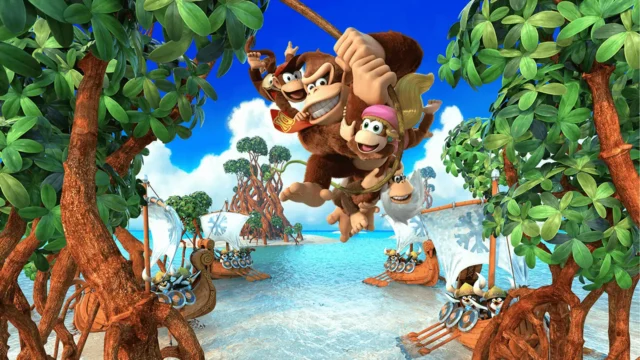 Donkey Kong Country: Tropical Freeze ROM v1.0.2 Nintendo Switch gameplay screenshot 3