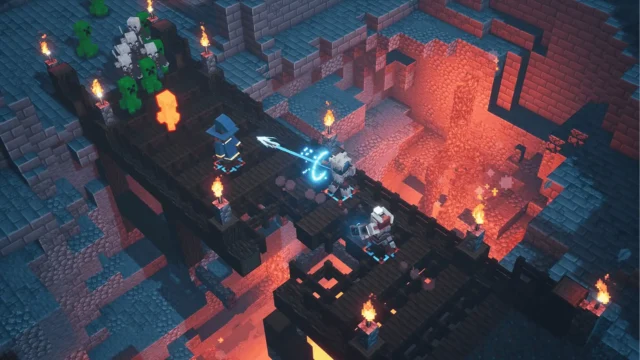 Minecraft Dungeons v1.17.0 + 7DLCs (NSP/XCI) Nintendo Switch gameplay screenshot 2