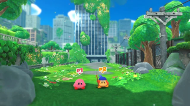 Kirby and the Forgotten Land v1.1.0 (NSP/XCI) Nintendo Switch gameplay screenshot 1
