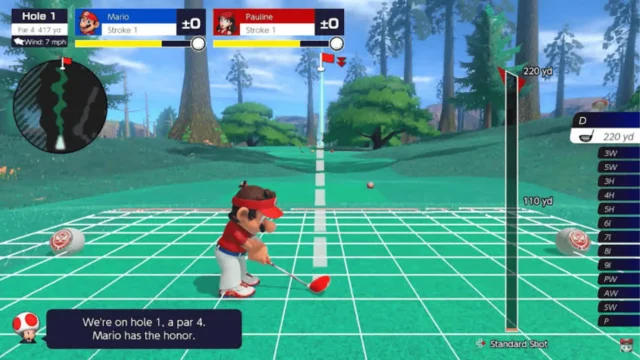 Mario Golf: Super Rush v4.0.0 (NSP/XCI) Nintendo Switch gameplay screenshot 4