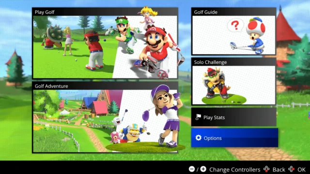 Mario Golf: Super Rush v4.0.0 (NSP/XCI) Nintendo Switch gameplay screenshot 1