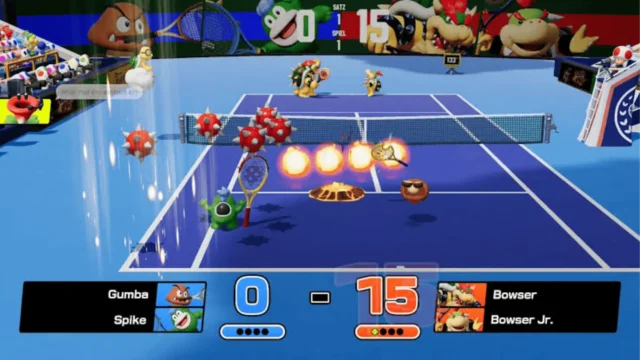Mario Tennis Aces v3.1.1 (NSP/XCI) Nintendo Switch gameplay screenshot 1