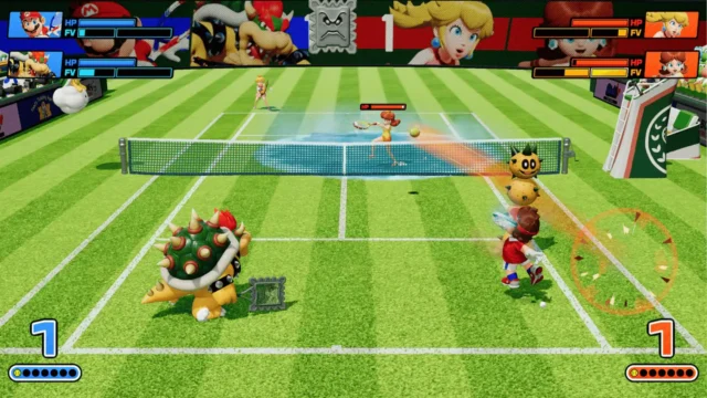 Mario Tennis Aces v3.1.1 (NSP/XCI) Nintendo Switch gameplay screenshot 3