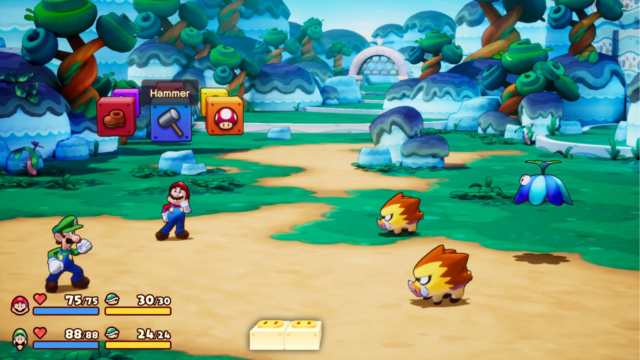 Mario and Luigi Brothership v1.0.0 (NSP/XCI) Nintendo Switch gameplay screenshot 3