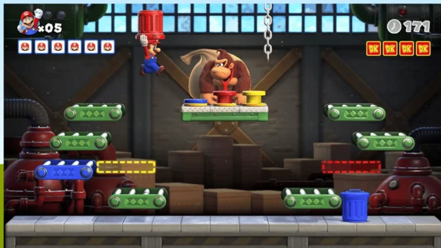 Mario vs Donkey Kong v1.0.1 (NSP/XCI) Nintendo Switch gameplay screenshot 2
