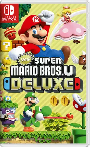 New Super Mario Bros. U Deluxe v1.0.2 (NSP/XCI) Nintendo Switch ROM cover