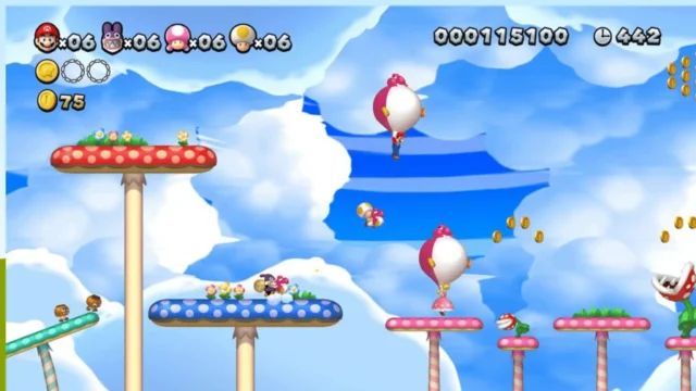 New Super Mario Bros. U Deluxe v1.0.2 (NSP/XCI) Nintendo Switch gameplay screenshot 1