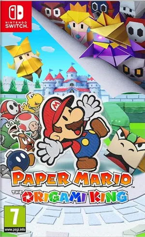 Paper Mario: The Origami King Switch NSP/ XCI Nintendo Switch ROM cover