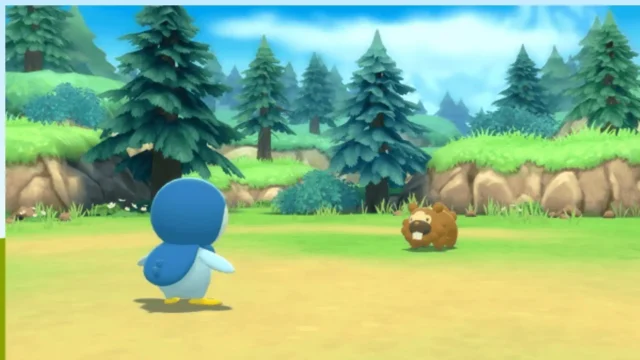 Pokémon Brilliant Diamond v1.3.0 (NSP/XCI) Nintendo Switch gameplay screenshot 1