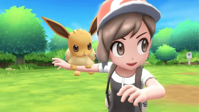 Pokémon Let’s Go Eevee v5.1.0 (NSP/XCI) Nintendo Switch gameplay screenshot 3