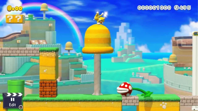 Super Mario Maker 2 v3.0.3 + Custom Level NSP/ XCI Nintendo Switch gameplay screenshot 1
