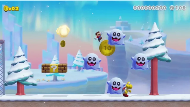 Super Mario Maker 2 v3.0.3 + Custom Level NSP/ XCI Nintendo Switch gameplay screenshot 4