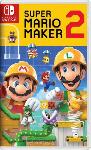 Super Mario Maker 2 v3.0.3 + Custom Level NSP/ XCI Nintendo Switch ROM cover