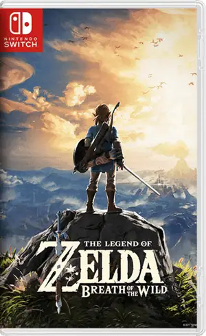 The Legend of Zelda Breath of the Wild Switch ROM NSP Nintendo Switch ROM cover