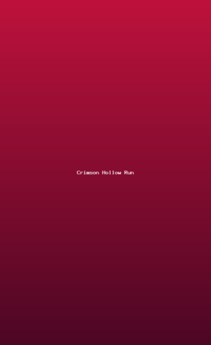 Crimson Hollow Run Nintendo Switch ROM cover