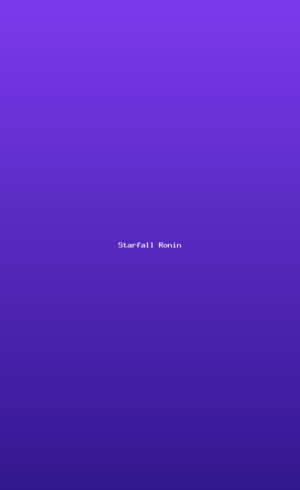 Starfall Ronin Nintendo Switch ROM cover