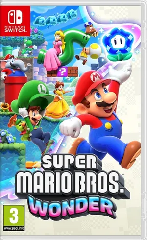 Super Mario Bros. Wonder v1.2.1 (NSP/XCI) Nintendo Switch ROM cover